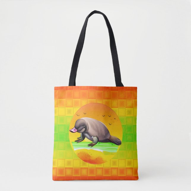 Tote Bag Platypus Au Pays Du Soleil (Devant)