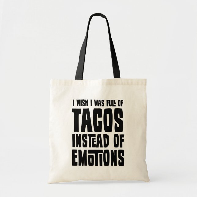Tote Bag Plein de Tacos (Devant)