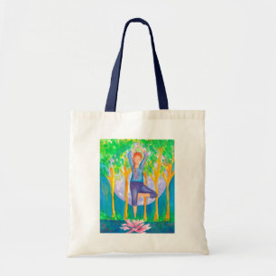 Tote Bag Pleine lune de femme de Yoga