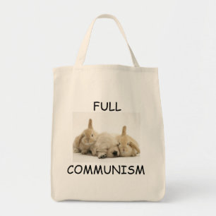 Tote Bag Pleins chiot et lapins Fourre-tout de communisme