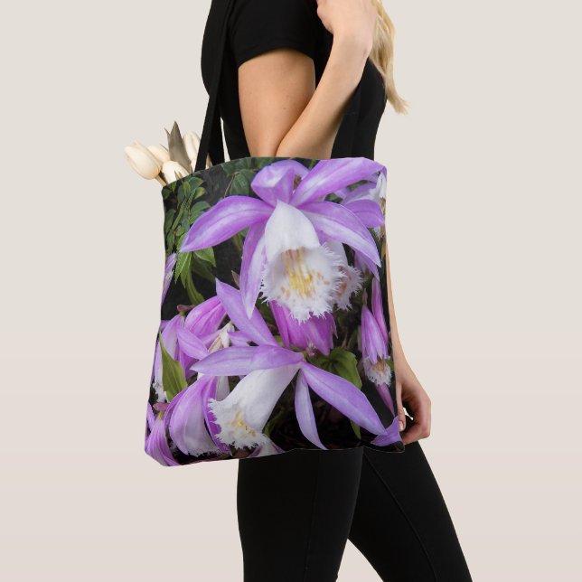 Tote Bag Pleione Windowsill Orchidées Floral (De près)