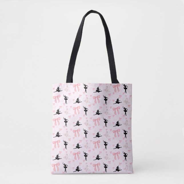 Tote Bag Pliés de ballerine et ballet (Devant)