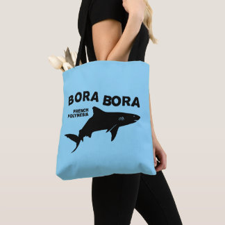 Tote Bag Plongée De Requin À Bora Bora