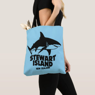 Tote Bag Plongée sous-marine avec requins - Stewart Island