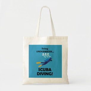 Tote Bag Plongée sous-marine Vie sous-marine Plongée sous-m