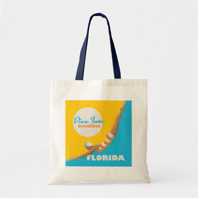 Tote Bag Plongez Dans Le Soleil | Floride (Devant)