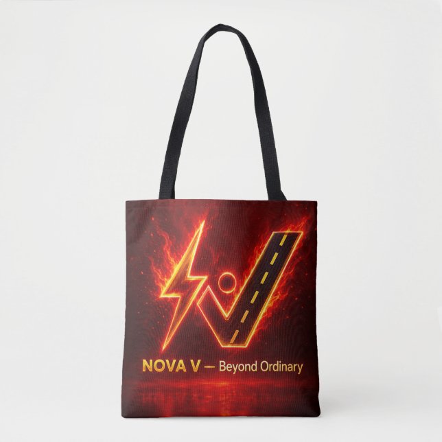 Tote Bag PLP NOVA V | Graphisme Premium (T-Shirt/Hoodie/Swe (Devant)