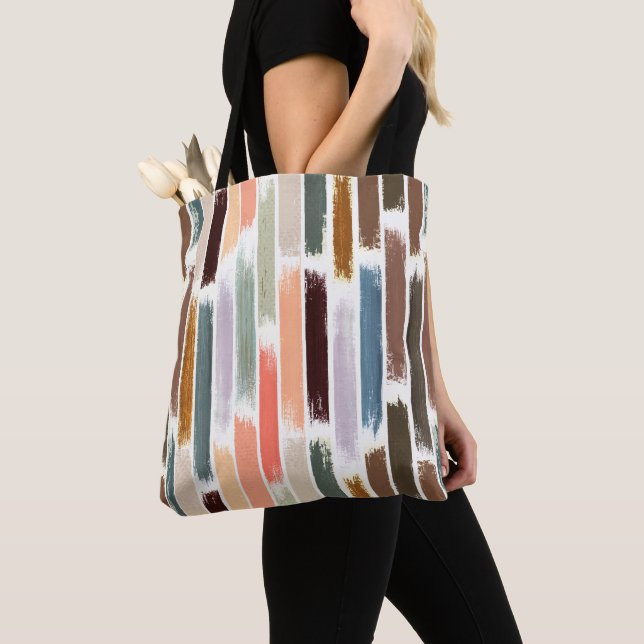 Tote Bag Pluie de couleurs 2 (De près)