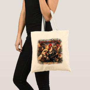 Tote Bag Plume d'Acier – Tournée mondiale 1982 Heavy Meta
