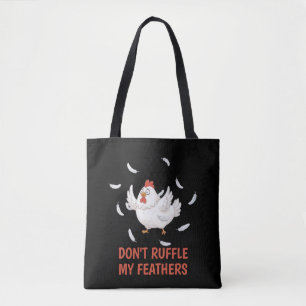 Tote Bag Plumes de poulet