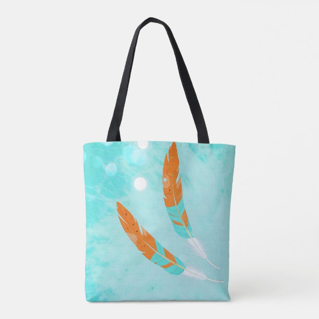 Tote Bag Plumes éthérées (Dos)