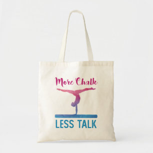 Tote Bag Plus Chalk Moins Parler Gymnastique mignonne
