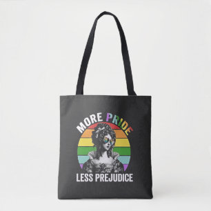 Tote Bag Plus de fierté moins de préjugé LGBT Mois Gay prid