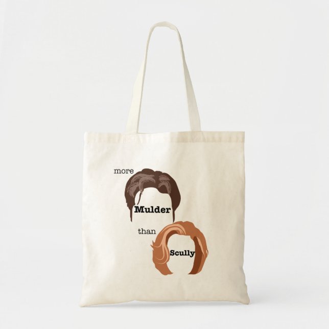 Tote Bag Plus de Mulder que Scully Fourre-tout (Devant)