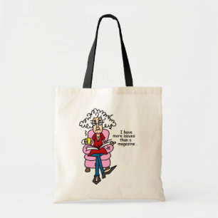 Tote Bag Plus de numéros qu'un Humour de magazine