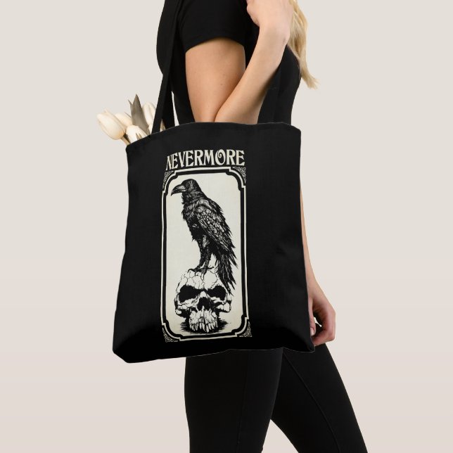 Tote Bag Plus | Edgar Allan Poe - Le Corbeau (De près)