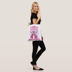 Tote Bag Plus fort que le cancer du sein