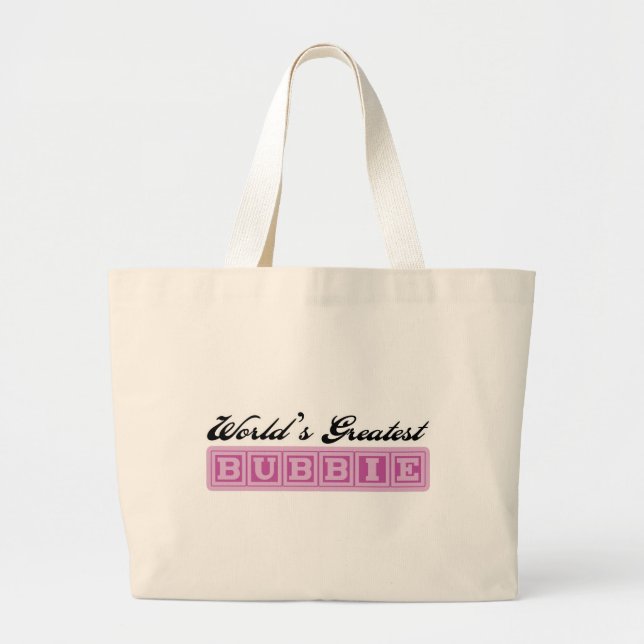 Tote Bag Plus grand Bubbie du monde (Devant)