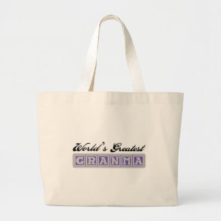 Tote Bag Plus grand Granma du monde