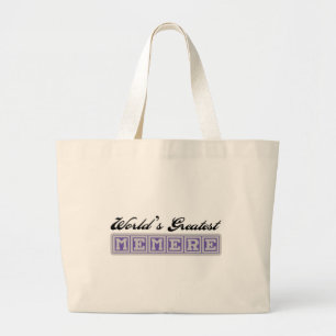 Tote Bag Plus grand Memere du monde