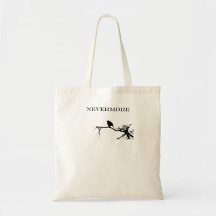 Tote Bag Plus Raven Poem Edgar Allan Poe Citation