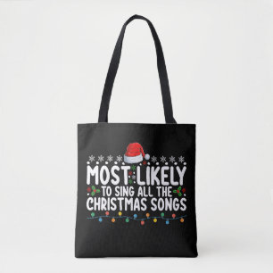 Tote Bag Plus susceptible de chanter toutes les chansons de