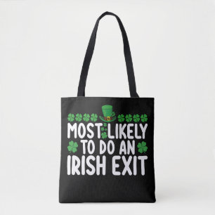 Tote Bag Plus susceptible de faire une sortie irlandaise à