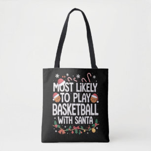 Tote Bag Plus susceptible de jouer au basket avec la famill