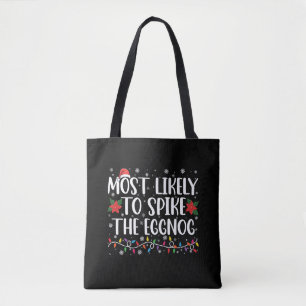 Tote Bag Plus susceptible de piquer le lait de poule Noël e