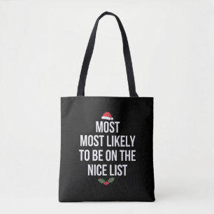 Tote Bag Plus susceptible d'être sur la liste des gentils d