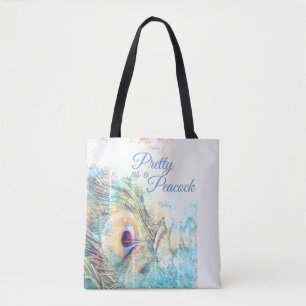 Tote Bag Plutôt comme une fourre-tout de paon