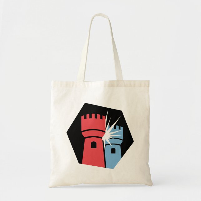 Tote Bag Podcast pour Collisder en Polyèdre - Tours de Coll (Devant)