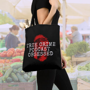 Tote Bag Podcast sur le crime réel observé
