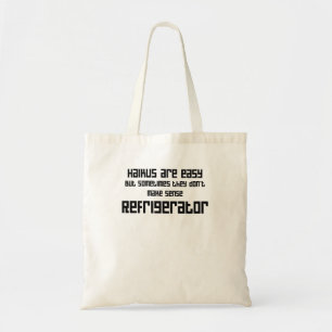 Tote Bag Poème de Haiku