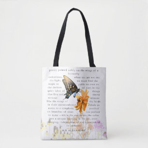 Tote Bag « Poésie peinte doucement » – Totebag par H.G. Ale