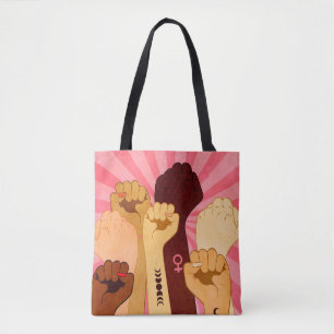 Tote Bag Poignées de poing levées
