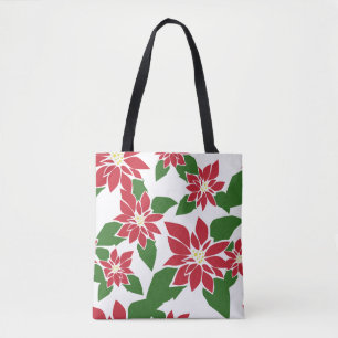 Tote Bag Poinsettia