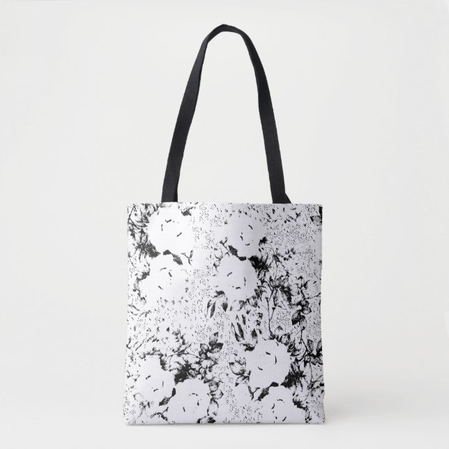 Tote Bag Point, vache noire (Devant)