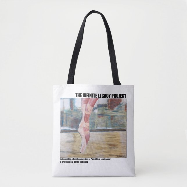 TOTE BAG POINTE D'ART FOURRE-TOUT (Devant)