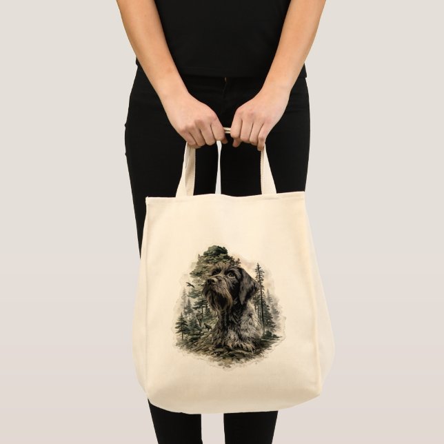 Tote Bag Pointer allemand à poil dur (Devant (produit))