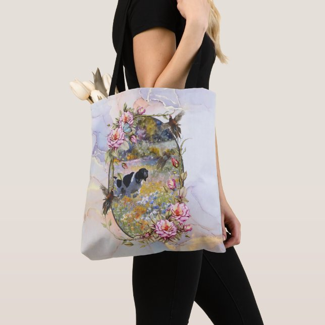 Tote Bag Pointeur, Chasse (De près)