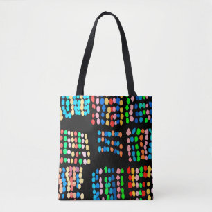 Tote Bag Points colorés