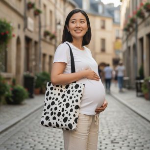 Tote Bag Points dalmatiens