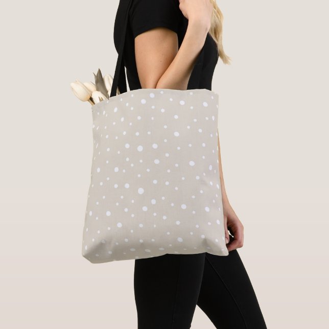Tote Bag Points Modernes Fille Tendances Mode Yoga (De près)