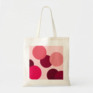 Tote Bag Points roses de géométrie
