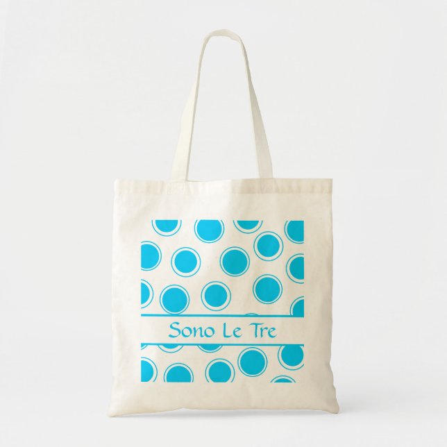 Tote Bag Points super #2 avec monogramme (Devant)