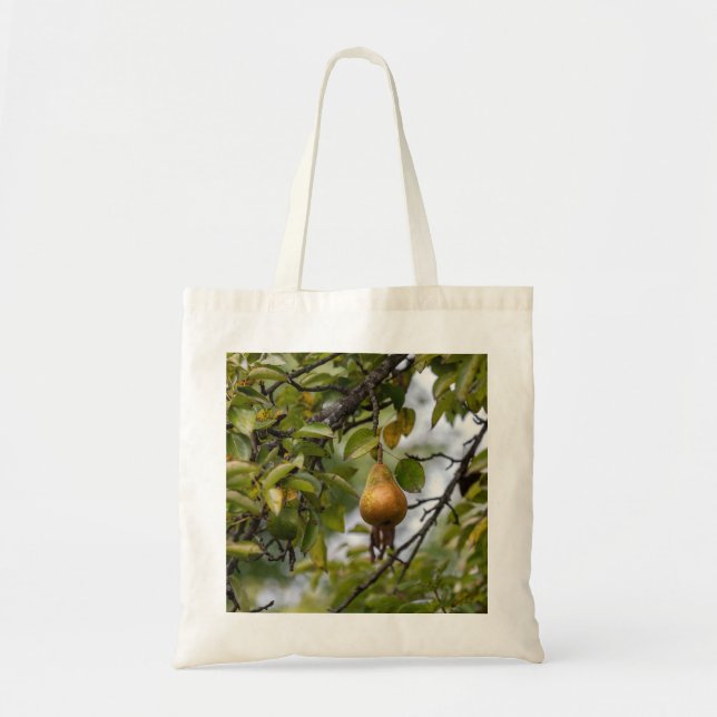 Tote Bag Poire Bosc Sur L'Arbre (Devant)