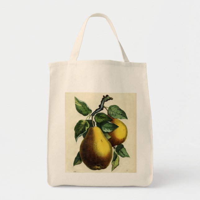 Tote Bag Poires d'or (Devant)