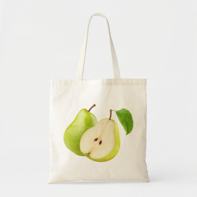 Tote Bag Poires vertes (Devant)