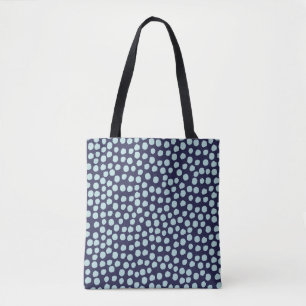Tote Bag Pois malin, motif à l'encre tendance.